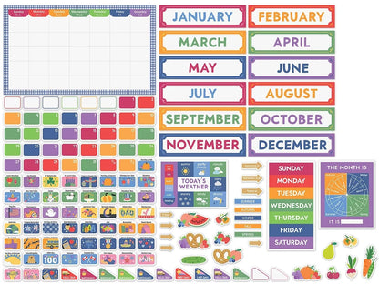 Farmers Market Calendar Bulletin Board Set - US 8914