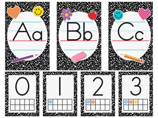 Cool for School Alphabet Card Bulletin Board Set - US 3468