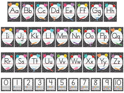Cool for School Alphabet Card Bulletin Board Set - US 3468