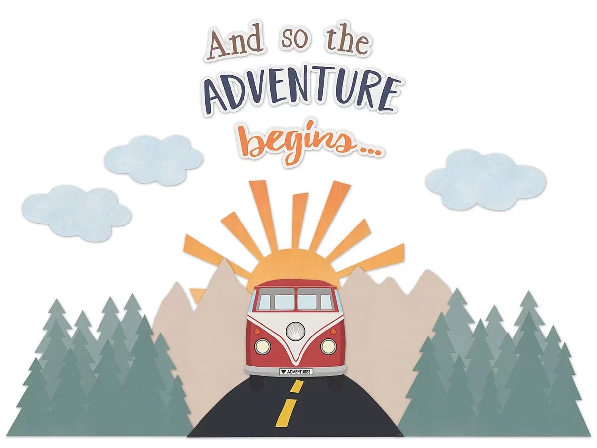 Moving Mountains Adventure Begins Bulletin Board Set - US 3153