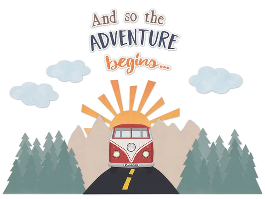 Moving Mountains Adventure Begins Bulletin Board Set - US 3153
