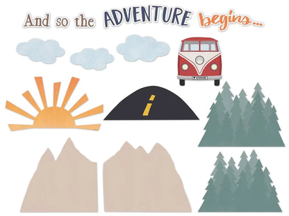 Moving Mountains Adventure Begins Bulletin Board Set - US 3153