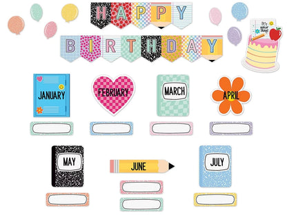 Cool for School Birthday Bulletin Board Set - US 7818