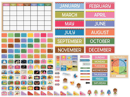 Fairy Tale Forest Calendar Bulletin Board Set - US 6904