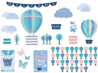 Calm & Cool Welcome Bulletin Board Set - US 1263