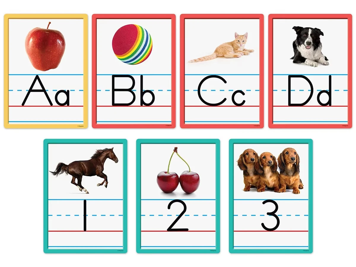 Alphabet and Number Bulletin Board Set - US 8440