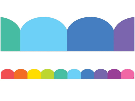 Colorful Scalloped Border - US 7838