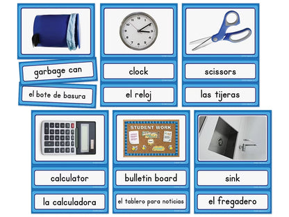Spanish and English Classroom Labels - US 2367