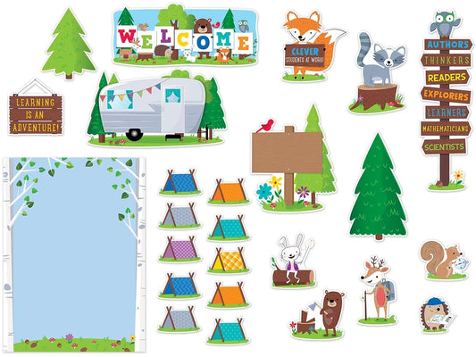 Woodland Friends Welcome Bulletin Board Set - US 3187