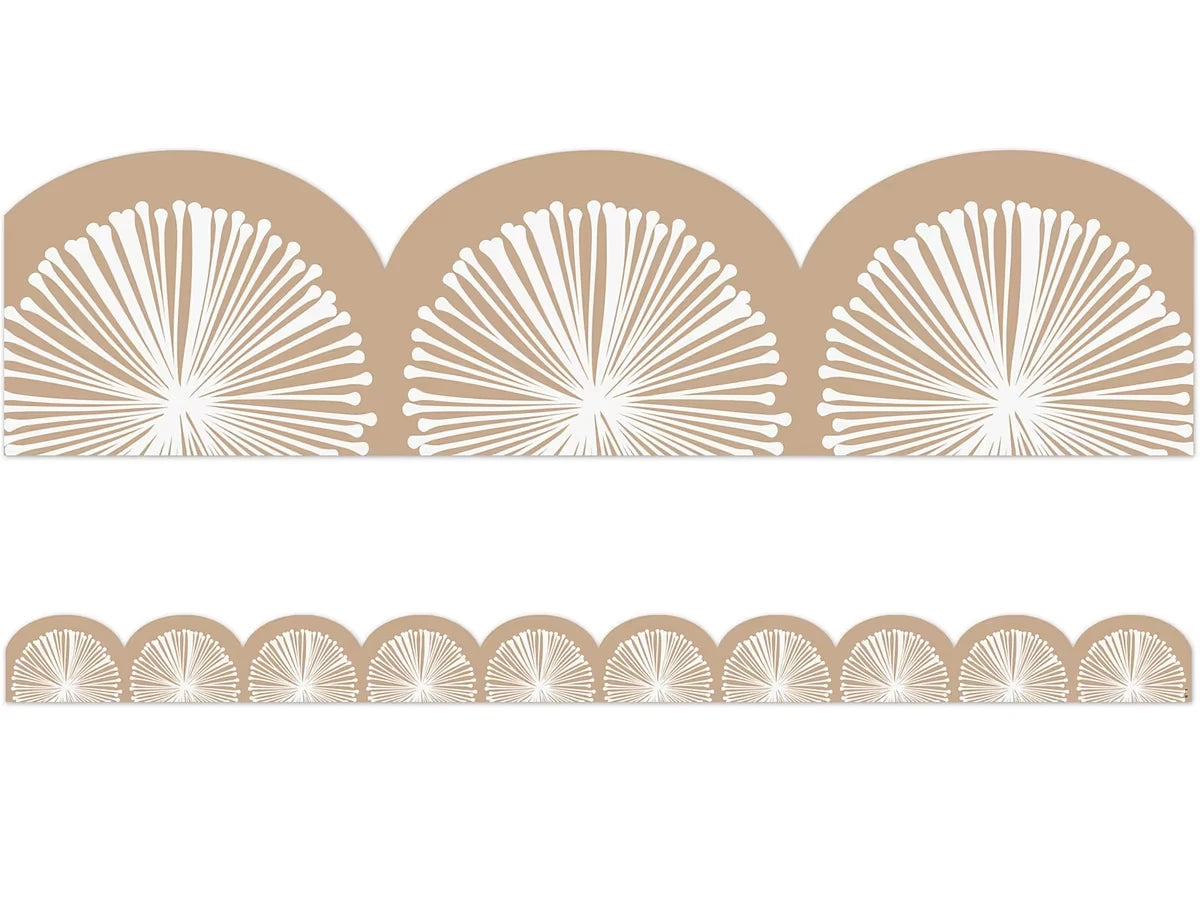 Terrazzo Tones Pom-Pom Scalloped Border - US 8555