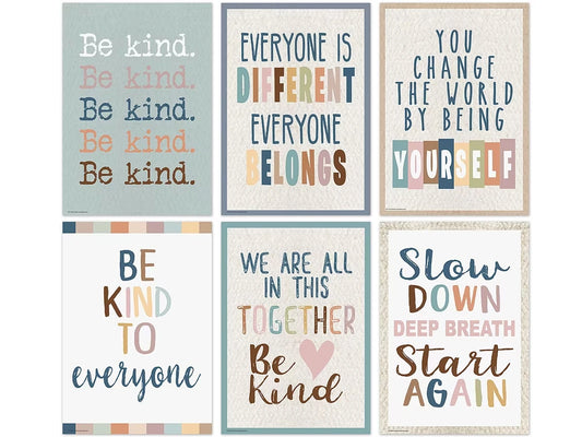 Everyone Is Welcome Motivational Poster Pack - US 9568