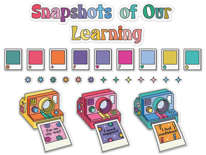 Retro Remix Snapshots of Our Learning Bulletin Board Set - US 7253