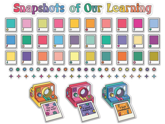 Retro Remix Snapshots of Our Learning Bulletin Board Set - US 7253