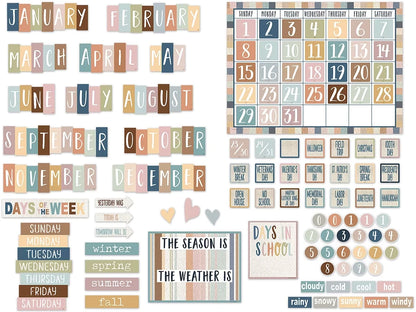 Everyone Is Welcome Calendar Bulletin Board Set - US 9845