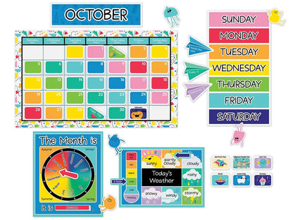Happy Place Calendar Bulletin Board Set - US 3499