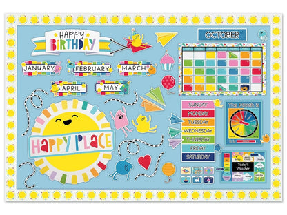 Happy Place Bulletin Board Set - US 3360