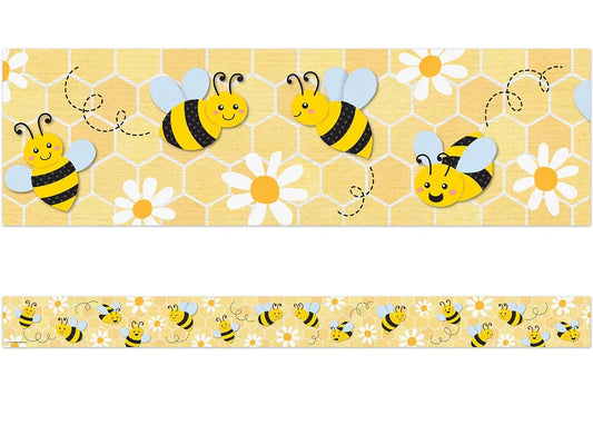 Buzzing Bees Border - US 7059