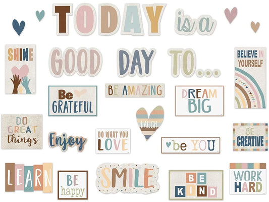 Everyone Is Welcome Motivational Bulletin Board Set - US 1806