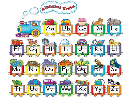 Alphabet Train Bulletin Board Set - US 7884