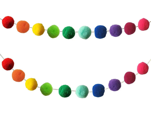 Creatively Inspired Pom-Pom Garland Accents - US 3516