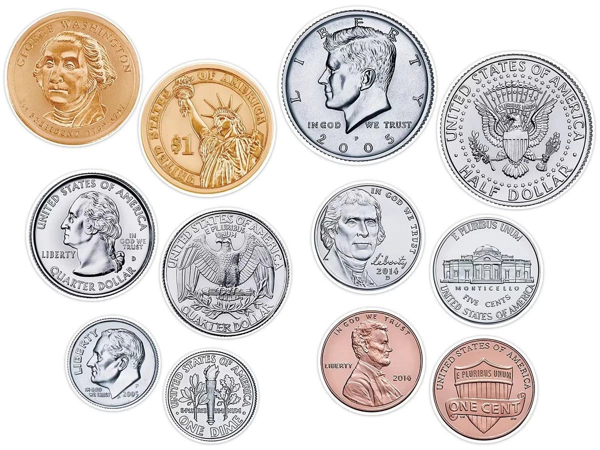 U.S. Coin Accents - US 5502