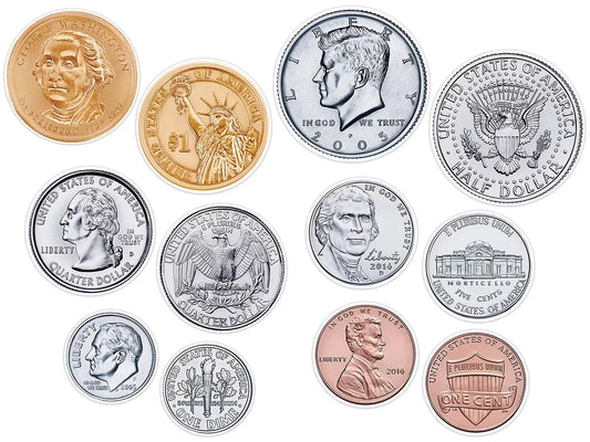 U.S. Coin Accents - US 5502