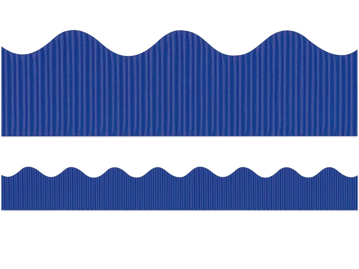 Royal Blue Scalloped Bordette® - US 9745