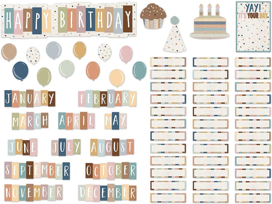 Everyone Is Welcome Birthday Bulletin Board Set - US 4352