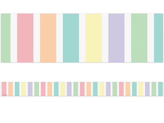 Pastel Pop Striped Border - US 4575