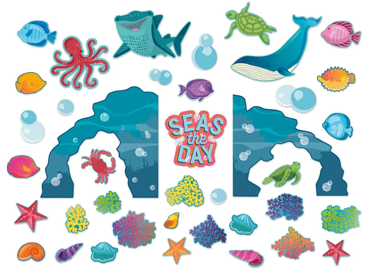 Seas the Day Bulletin Board Set - US 2669