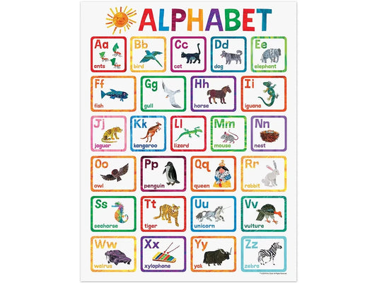Eric Carle Alphabet Poster - US 6530