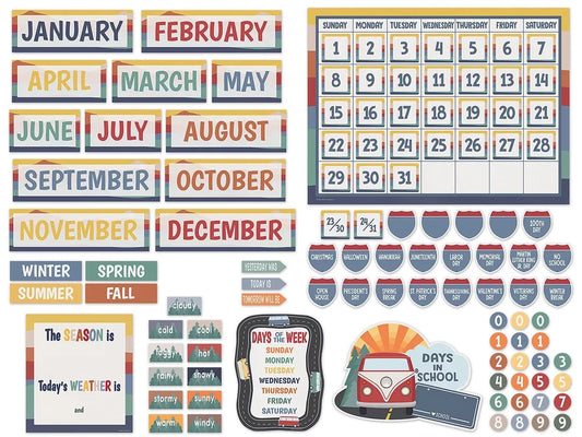Moving Mountains Calendar Bulletin Board Set - US 9779
