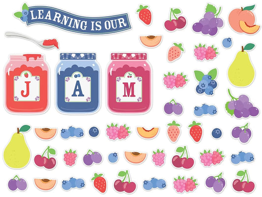 Farmers Market Learning Is Our Jam Bulletin Board Set - US 7517