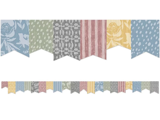 Classroom Cottage Pennants Border - US 2326