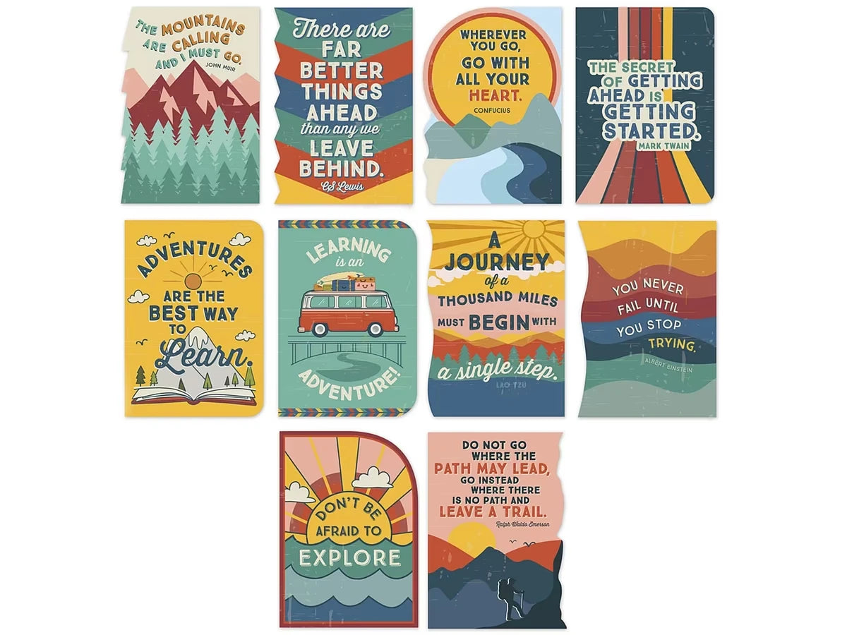 Adventurer Motivational Bulletin Board Set - US 4917