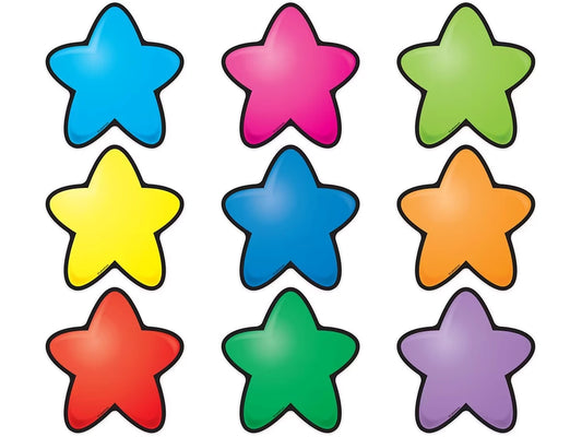 Colorful Star Accents - US 5210