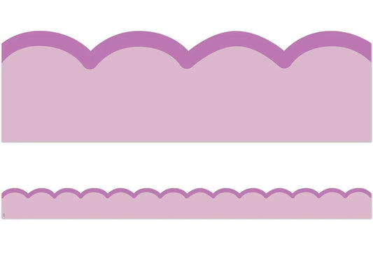 Color Crush Purple Scalloped Border - US 3711