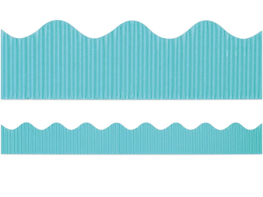 Azure Blue Scalloped Bordette® - US 2587