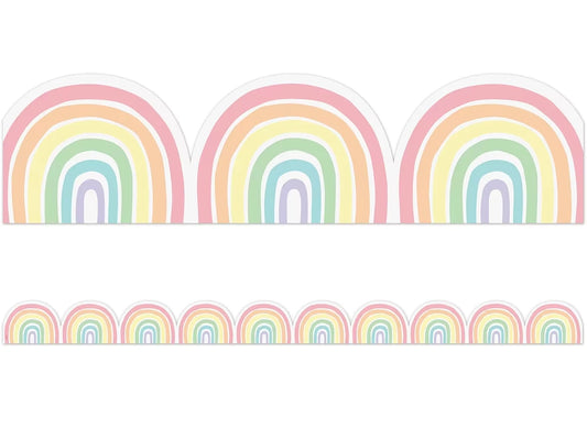 Pastel Pop Rainbow Border - US 5870