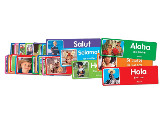 Hello from Around the World! Bulletin Board Set - US 8744
