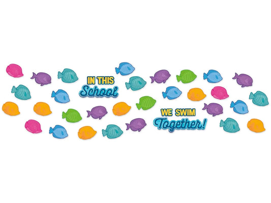 Seas the Day Working Together Bulletin Board Set - US 4451