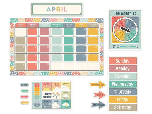 We Belong Calendar Bulletin Board Set - US 8157