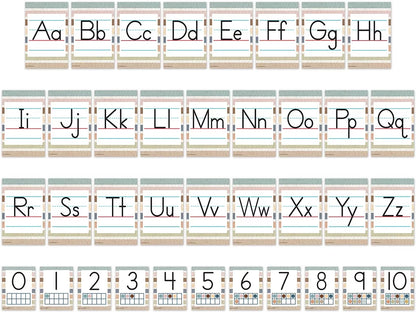 Everyone Is Welcome Alphabet Card Bulletin Board Set - US 1383