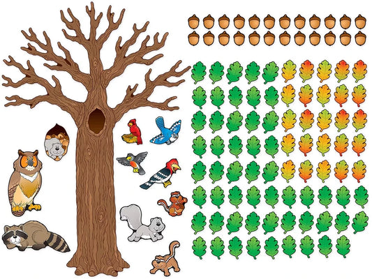 Big Tree & Animals Bulletin Board Set - US 5990