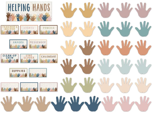 Everyone Is Welcome Classroom Jobs Bulletin Board Set - US 6232