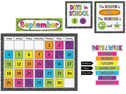 Brights 4Ever Calendar Bulletin Board Set - US 6374