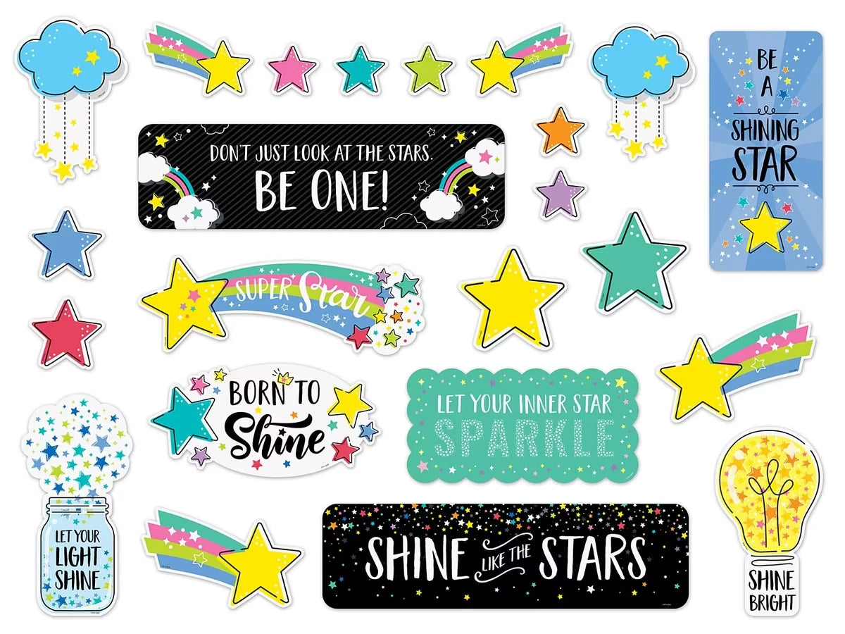 Star Bright Positive Thinking  Bulletin Board Set - US 3541