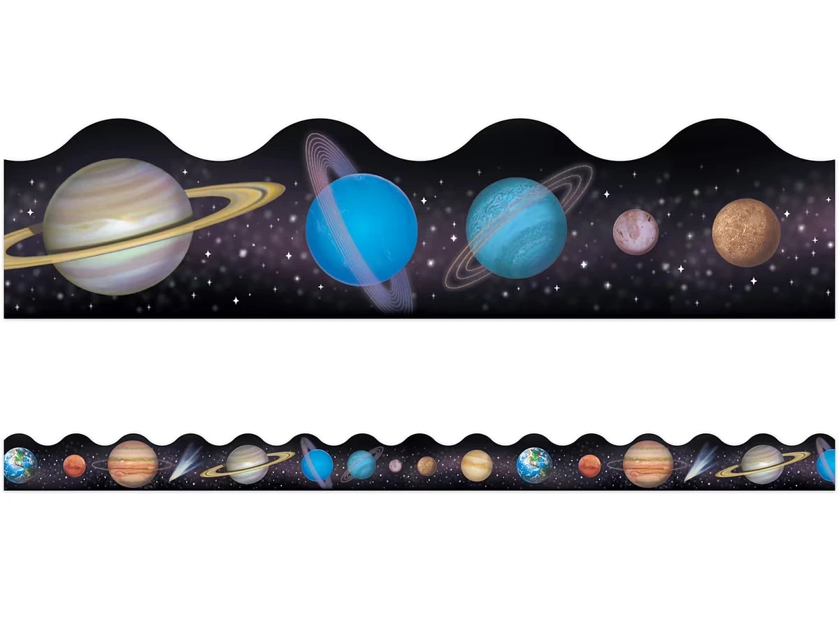 Solar System Scalloped Border - US 4935