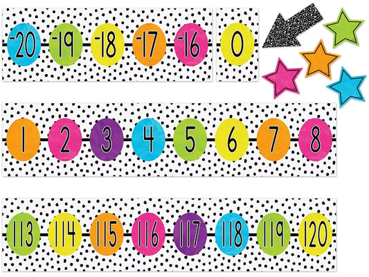 Brights 4Ever Number Line Bulletin Board Set - US 5147