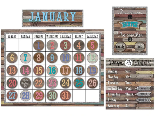 Home Sweet Classroom Calendar Bulletin Board Set - US 3415